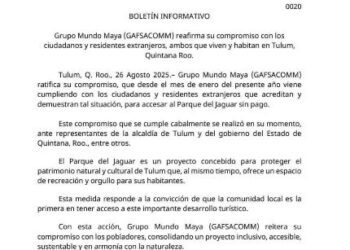 Tulum en pie de protesta: habitantes convocan cierre de zona arqueológica por cobros injustos