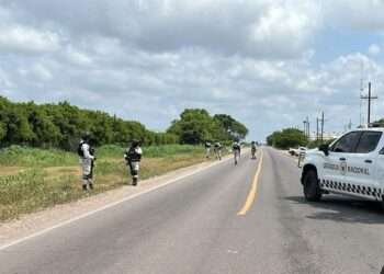 ¡El colmo de la osadía! Ladrones despojan a la Guardia Nacional de camioneta en la Laguna de Canachi