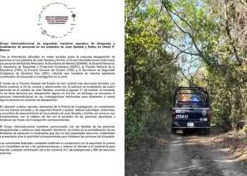 Mega operativo en sur de Q. Roo por desapariciones