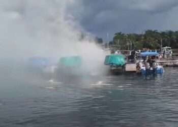 Pánico en Cozumel: Explosión en lancha naval deja marino con quemaduras graves