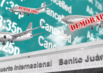 Vuelos demorados y cancelados en el AICM este 3 de enero; recomiendan verificar estatus antes de salir