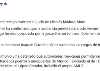 Simon Levy afirma que Ovidio Guzmán podría ser testigo clave en caso contra Nicolás Maduro; audiencia en EU se pospone a julio