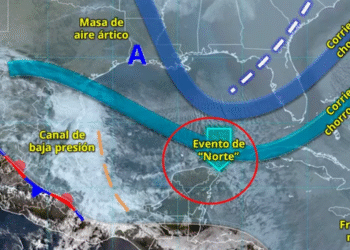 Frente frío 32: temperaturas podrían bajar hasta 8 grados en Quintana Roo
