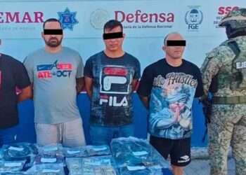 Detienen a tres cubanos y un mexicano por narcomenudeo en Cancún