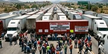 Paro de transportistas en México: inseguridad paraliza carreteras